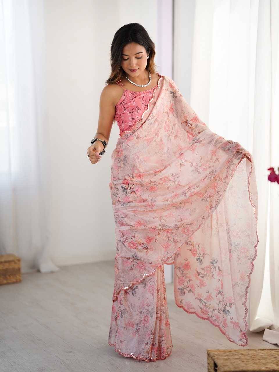 Elena By PC 01 To 10 Series Indian Traditional Wear Collection Beautiful Stylish Fancy Colorful Party Wear & Occasional Wear Chinnon Sarees At Wholesale Price