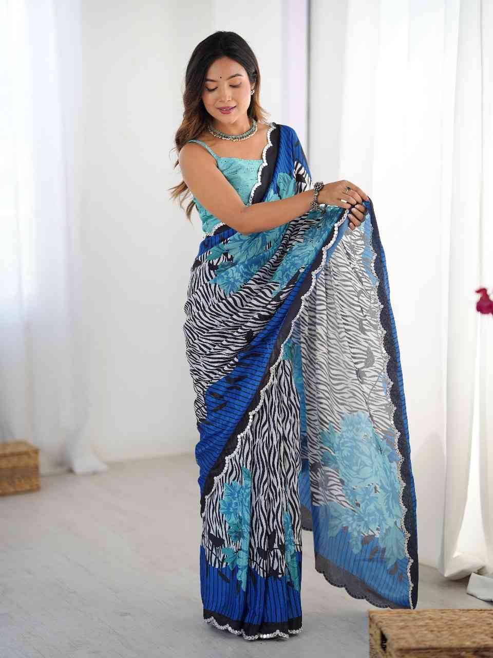 Elena Vol-2 By PC 201 To 210 Series Indian Traditional Wear Collection Beautiful Stylish Fancy Colorful Party Wear & Occasional Wear Chinnon Sarees At Wholesale Price