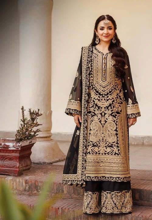 R-5911 By Fashid Wholesale Beautiful Suits Colorful Stylish Fancy Casual Wear & Ethnic Wear Faux Georgette Dresses At Wholesale Price