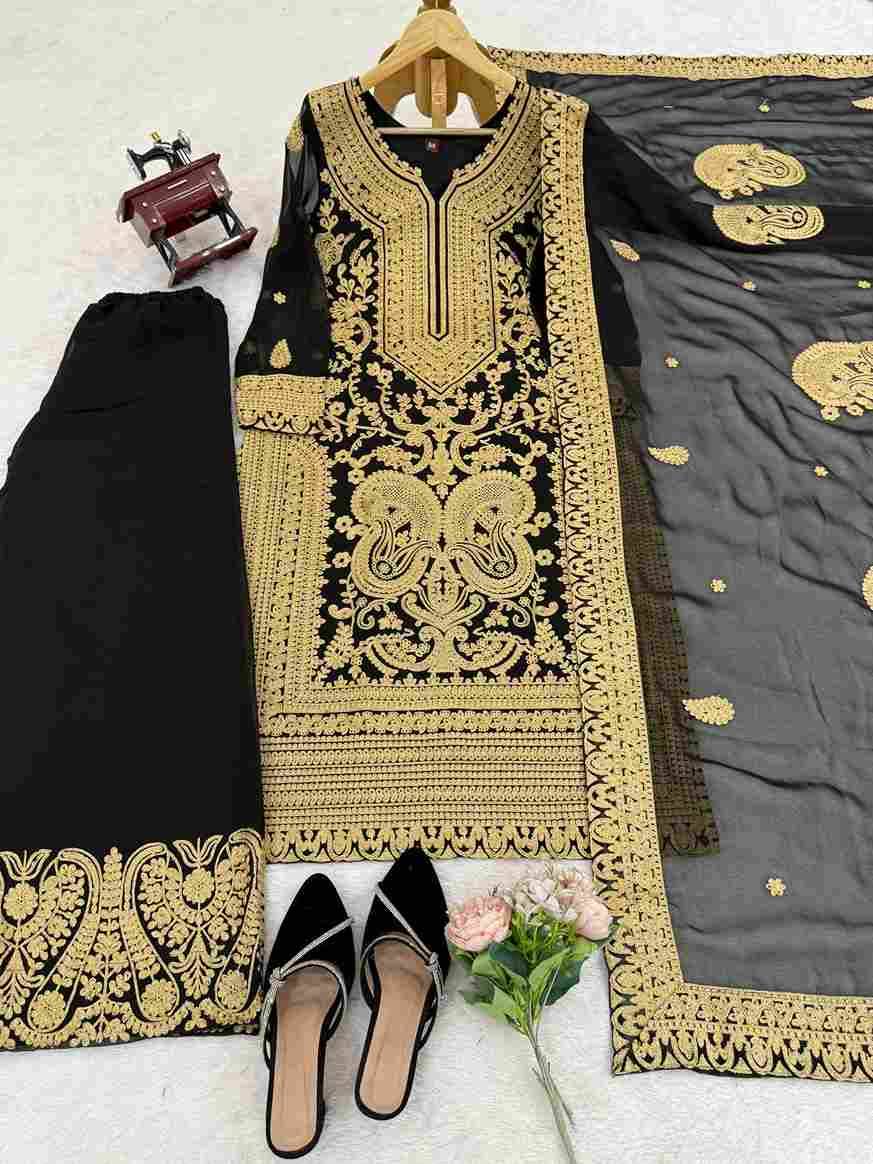 R-5911 By Fashid Wholesale Beautiful Suits Colorful Stylish Fancy Casual Wear & Ethnic Wear Faux Georgette Dresses At Wholesale Price