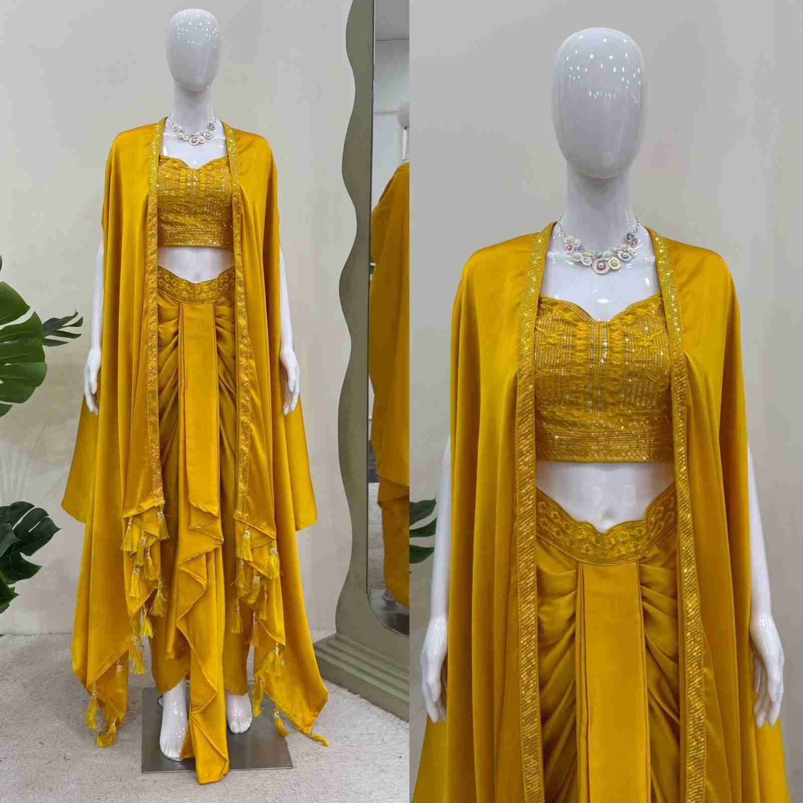 R-5842 By Fashid Wholesale 01 To 03 Series Beautiful Suits Stylish Fancy Colorful Party Wear & Occasional Wear Satin Silk Dresses At Wholesale Price