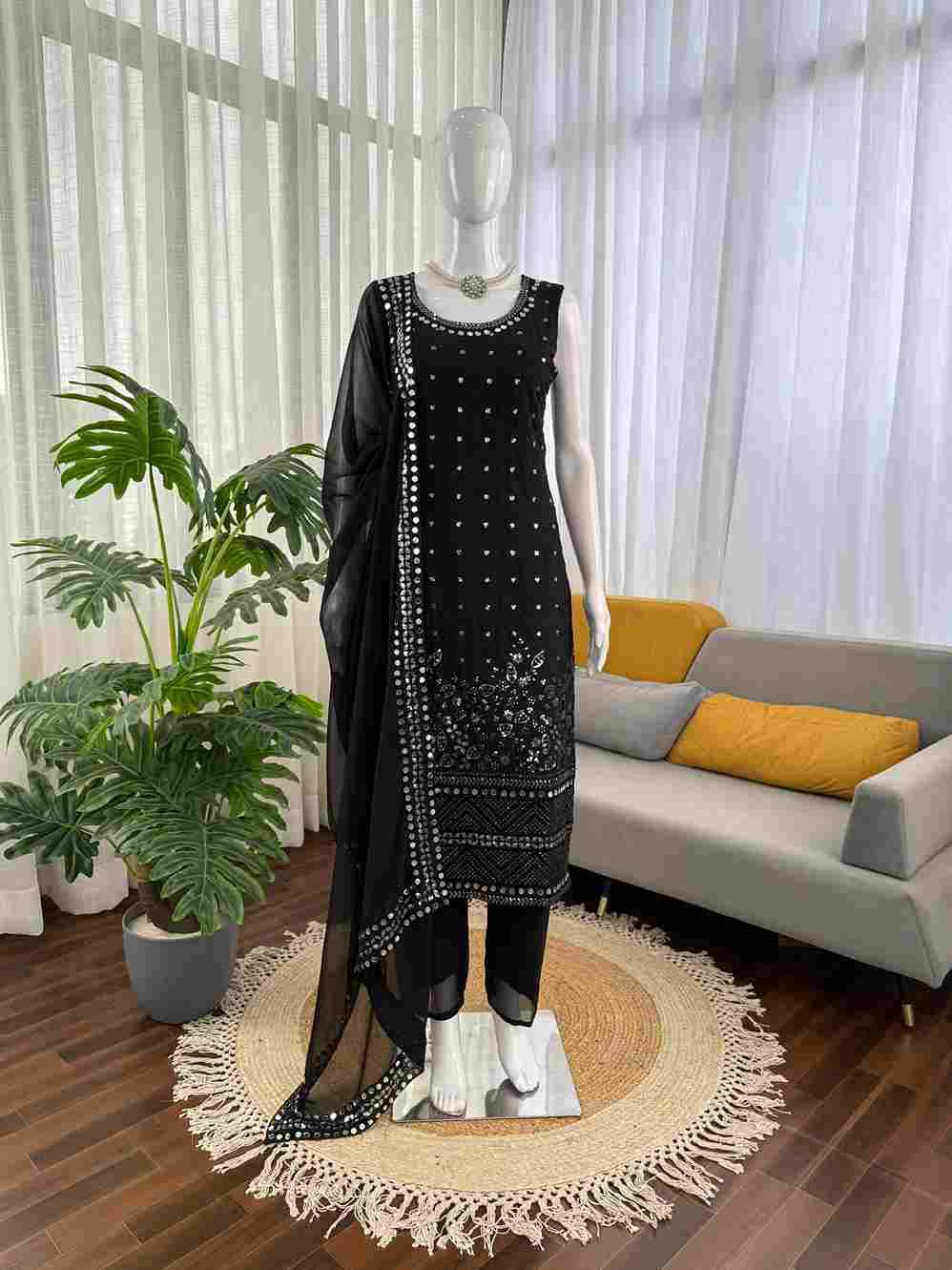 R-5912 By Fashid Wholesale Beautiful Suits Stylish Fancy Colorful Party Wear & Occasional Wear Faux Georgette Dresses At Wholesale Price