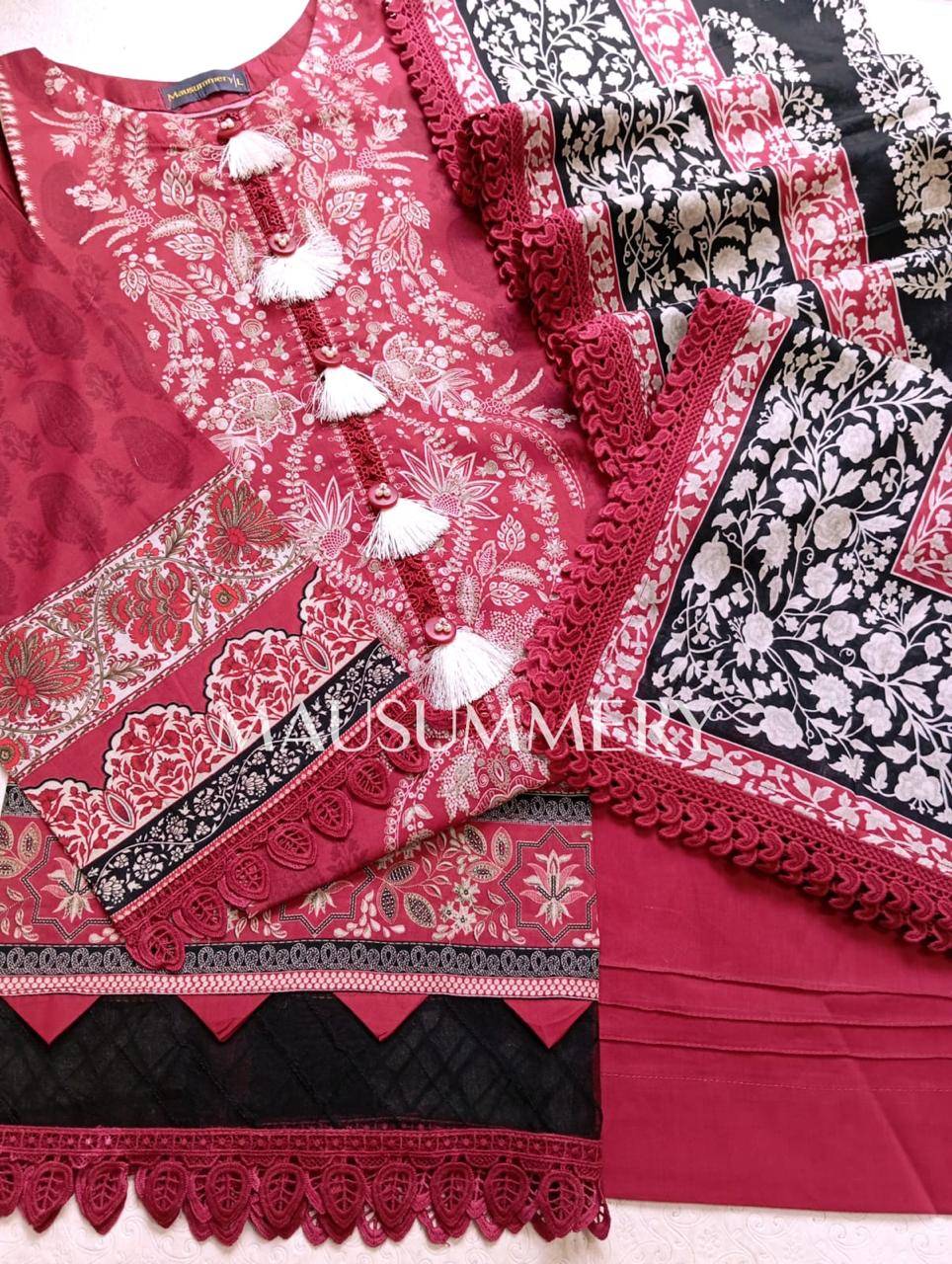 Original Pakistani Mausummery Vol-4 By Fashid Wholesale 101 To 111 Series Beautiful Pakistani Suits Colorful Stylish Fancy Casual Wear & Ethnic Wear Lawn Dresses At Wholesale Price