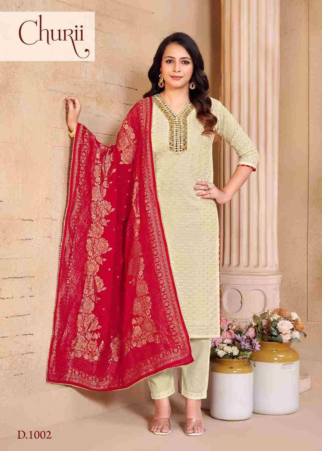 Marigold By Churii Combo Set 1001 To 1003 Series Beautiful Festive Suits Colorful Stylish Fancy Casual Wear & Ethnic Wear Cotton Dresses At Wholesale Price