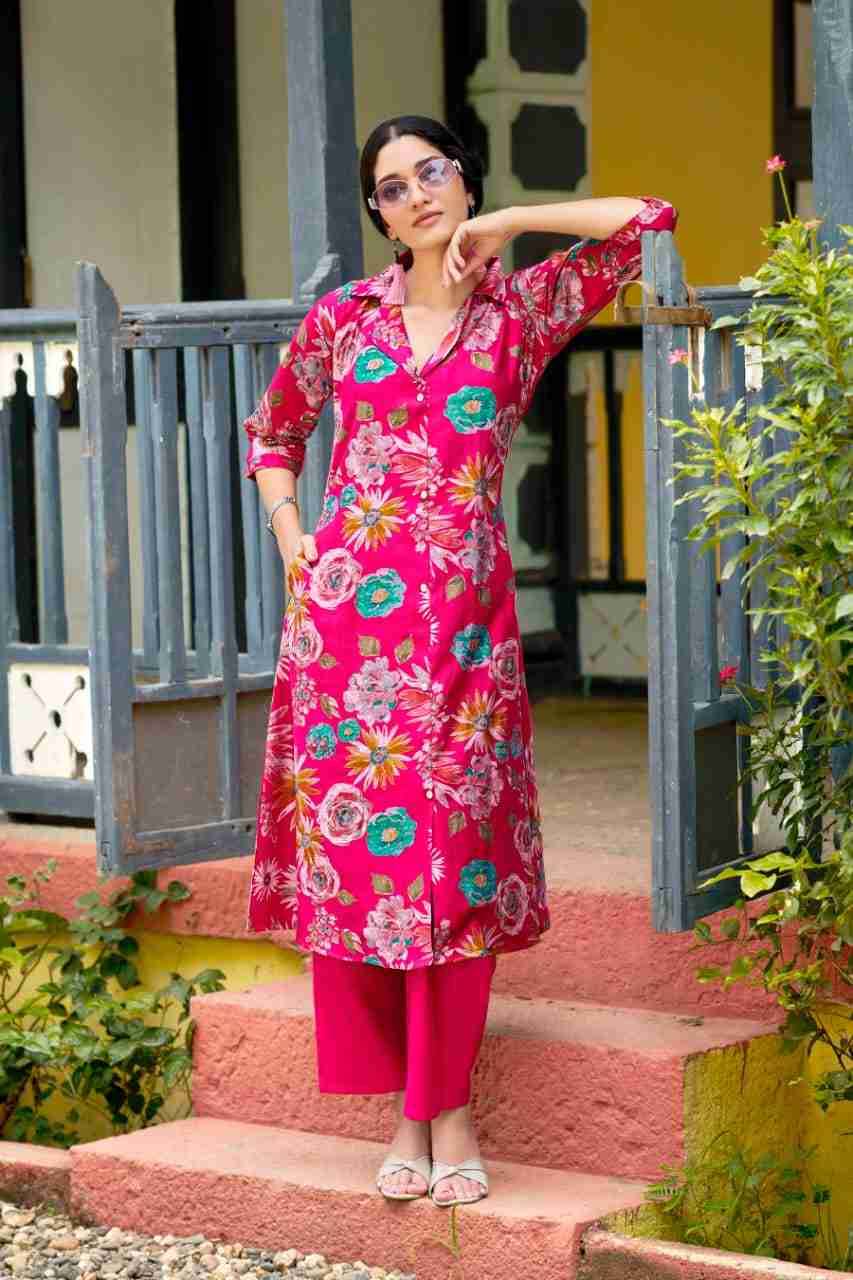 Rosy Vol-2 By Ossm 1001 To 1006 Series Designer Stylish Fancy Colorful Beautiful Party Wear & Ethnic Wear Collection Vatican Kurtis With Bottom At Wholesale Price