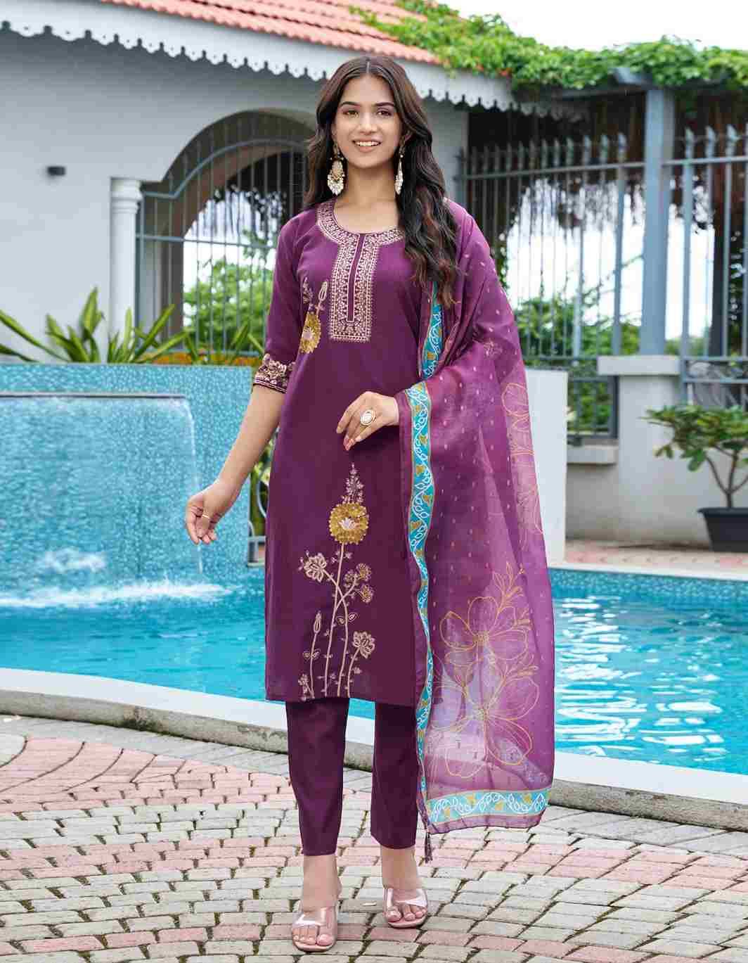 Siyara By Rare Lily Combo Set 01 To 06 Series Beautiful Stylish Festive Suits Fancy Colorful Casual Wear & Ethnic Wear & Ready To Wear Silk Print Dresses At Wholesale Price