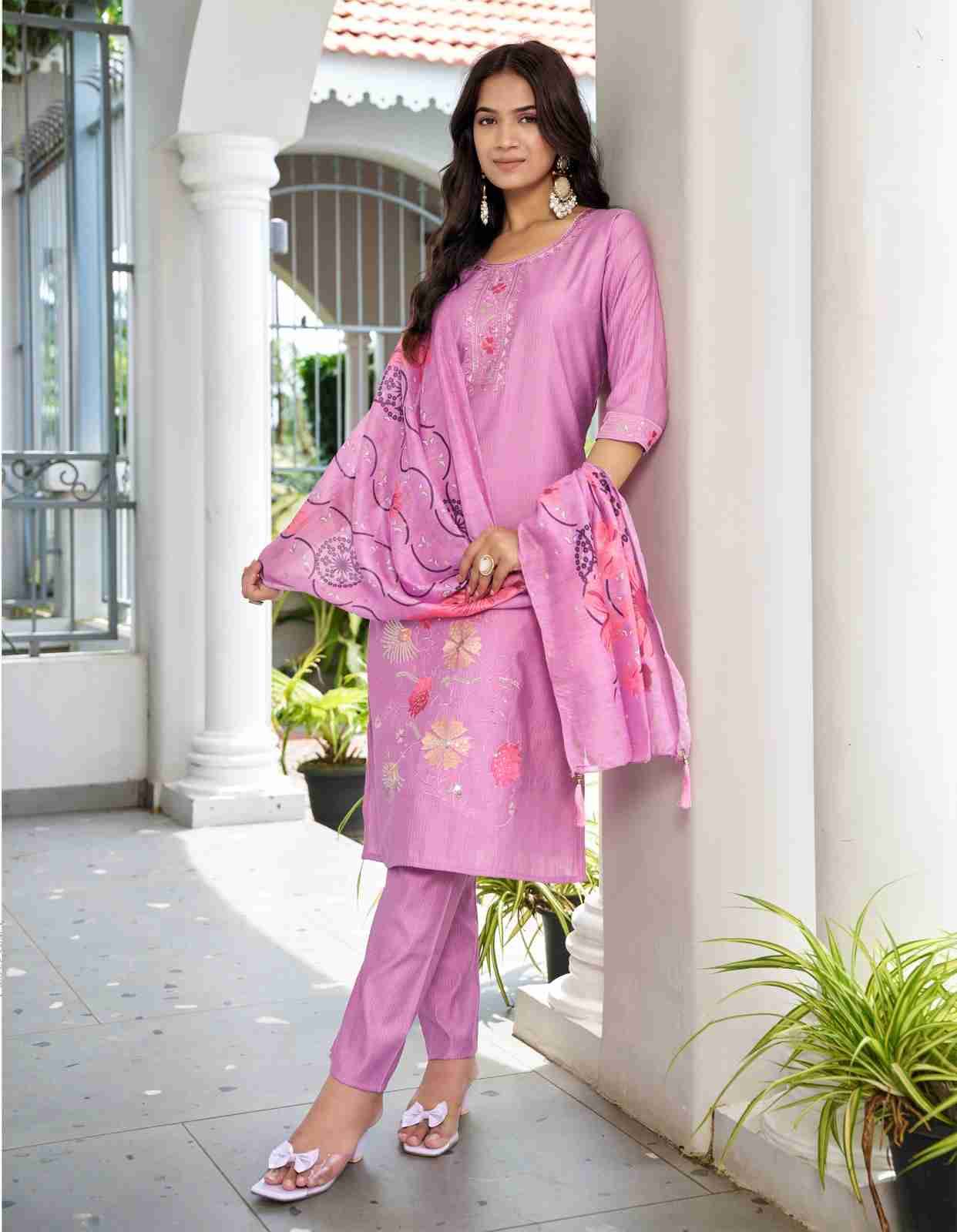 Siyara By Rare Lily Combo Set 01 To 06 Series Beautiful Stylish Festive Suits Fancy Colorful Casual Wear & Ethnic Wear & Ready To Wear Silk Print Dresses At Wholesale Price