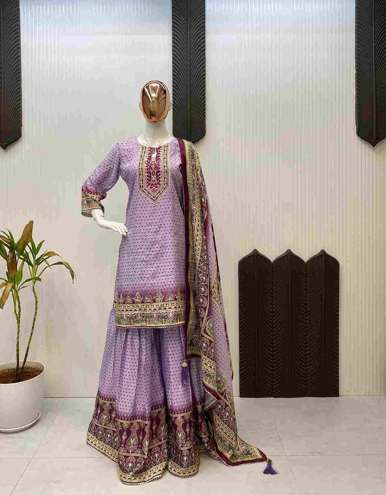 Le-1995 By Fashid Wholesale 01 To 02 Series Beautiful Stylish Fancy Colorful Casual Wear & Ethnic Wear Chinnon Dresses With Bottom At Wholesale Price