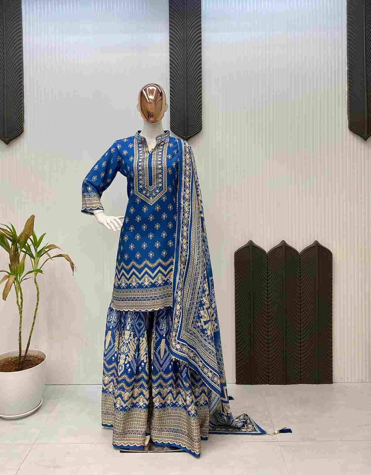 Le-1995 By Fashid Wholesale 01 To 02 Series Beautiful Stylish Fancy Colorful Casual Wear & Ethnic Wear Chinnon Dresses With Bottom At Wholesale Price