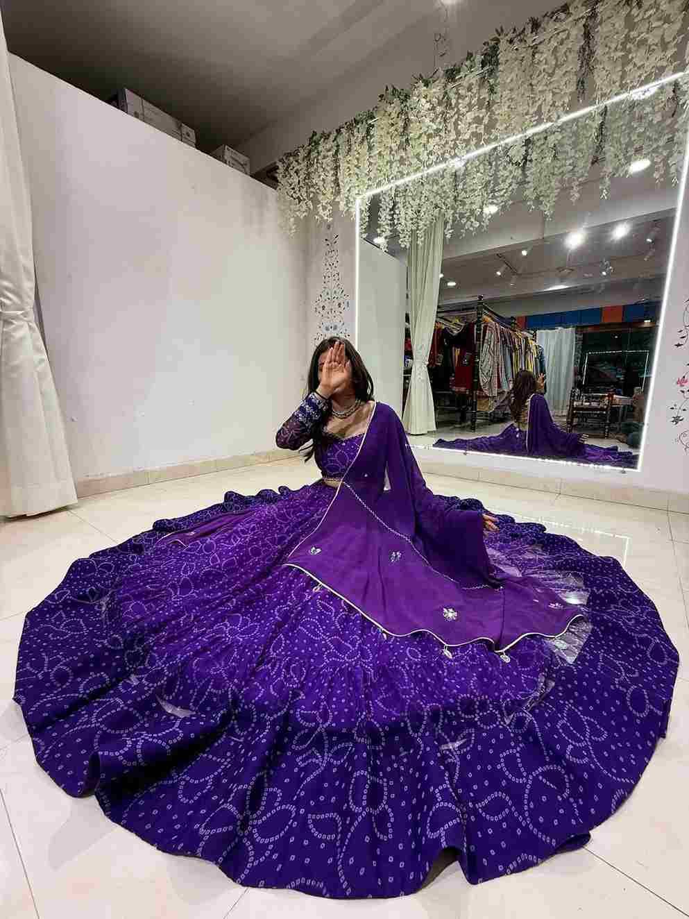 Le-647 By Fashid Wholesale 01 To 03 Series Navratri Wear Collection Beautiful Stylish Colorful Fancy Party Wear & Occasional Wear Georgette Lehengas At Wholesale Price