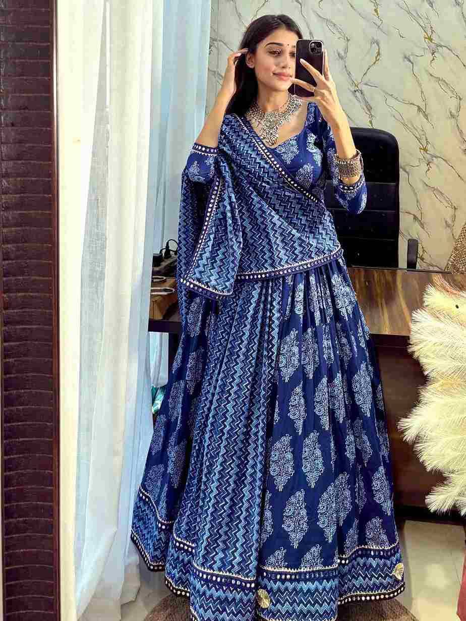 Le-646 By Fashid Wholesale Navratri Wear Collection Beautiful Stylish Colorful Fancy Party Wear & Occasional Wear Polly Rayon Lehengas At Wholesale Price
