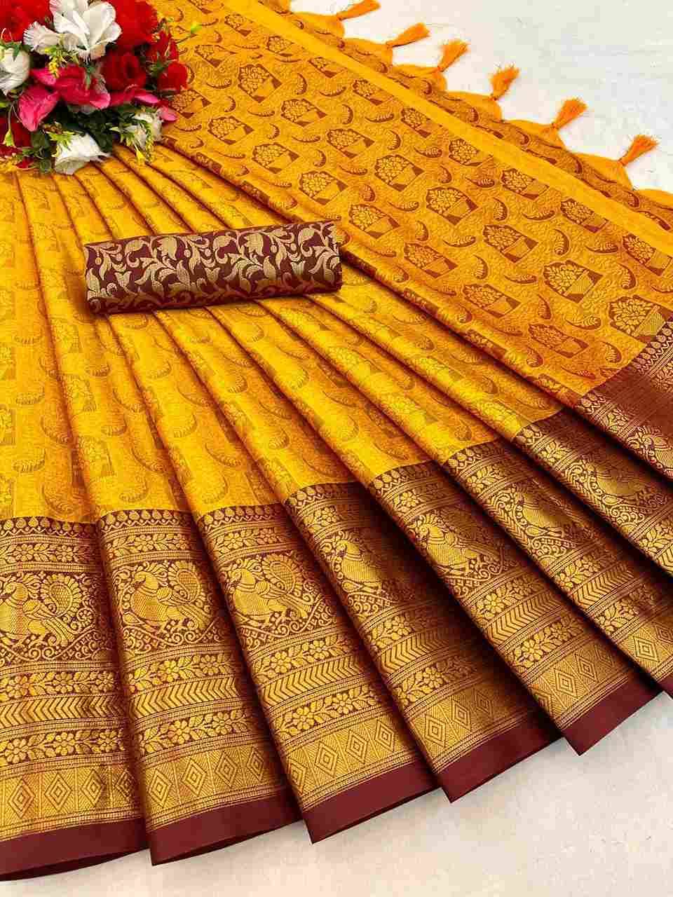 Ab-Bramaputra By Fashid Wholesale 01 To 08 Series Indian Traditional Wear Collection Beautiful Stylish Fancy Colorful Party Wear & Occasional Wear Pure Mercerized Copper Silk Sarees At Wholesale Price