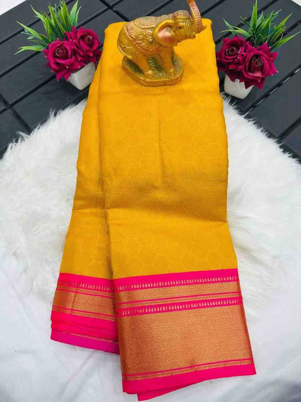 Ab-106 By Fashid Wholesale 01 To 10 Series Indian Traditional Wear Collection Beautiful Stylish Fancy Colorful Party Wear & Occasional Wear Pure Mercerized Kanjivaram Silk Sarees At Wholesale Price