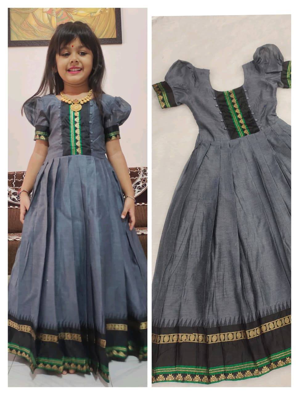 Pv-Kids Gown Vol-14 By Fashid Wholesale 02