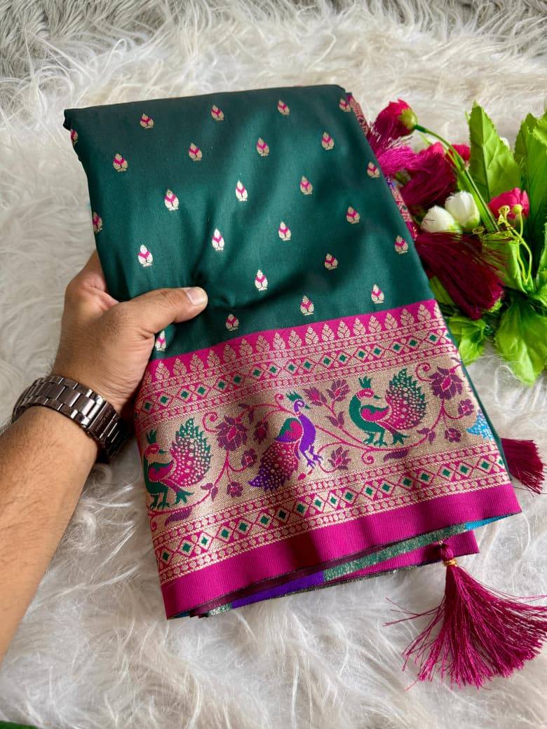 Vv-Regal By Fashid Wholesale 01 To 08 Series Indian Traditional Wear Collection Beautiful Stylish Fancy Colorful Party Wear & Occasional Wear Paithani Silk Sarees At Wholesale Price