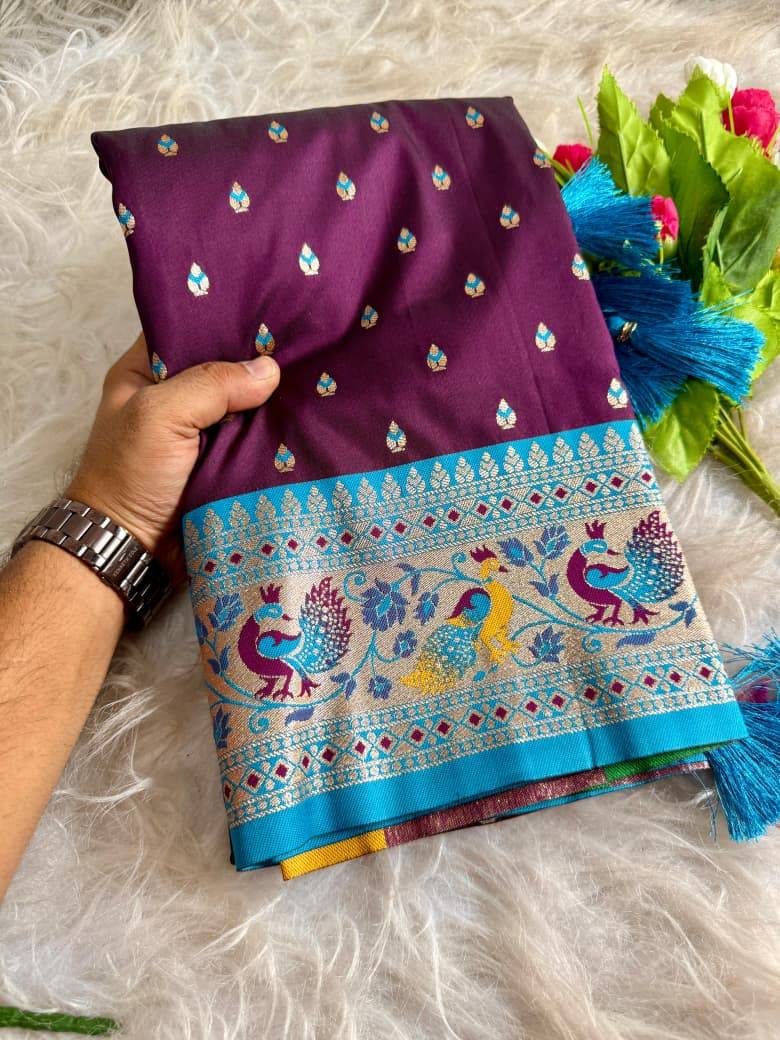 Vv-Regal By Fashid Wholesale 01 To 08 Series Indian Traditional Wear Collection Beautiful Stylish Fancy Colorful Party Wear & Occasional Wear Paithani Silk Sarees At Wholesale Price
