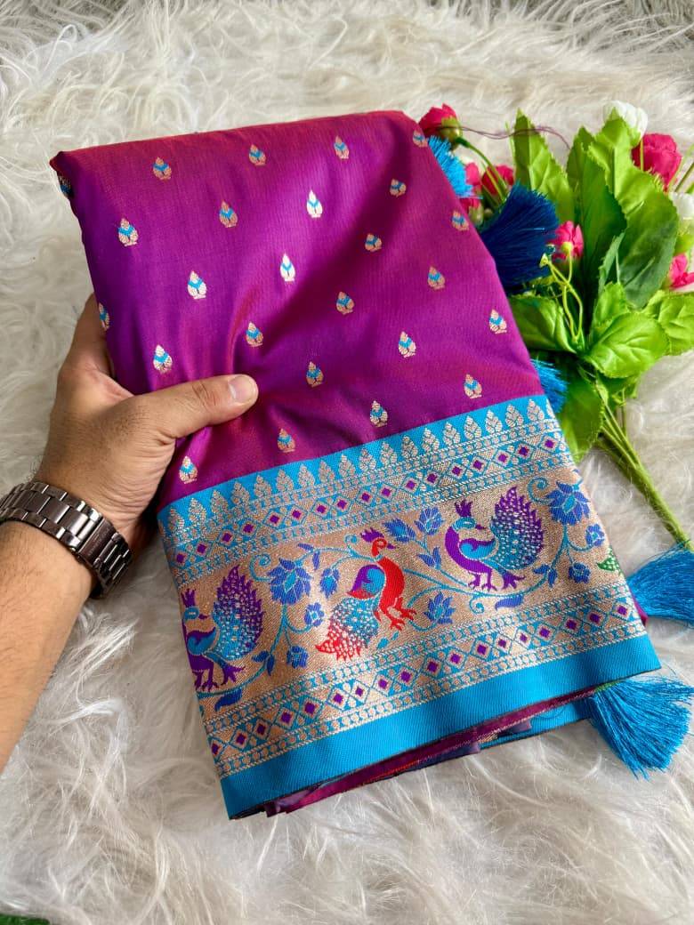 Vv-Regal By Fashid Wholesale 01 To 08 Series Indian Traditional Wear Collection Beautiful Stylish Fancy Colorful Party Wear & Occasional Wear Paithani Silk Sarees At Wholesale Price