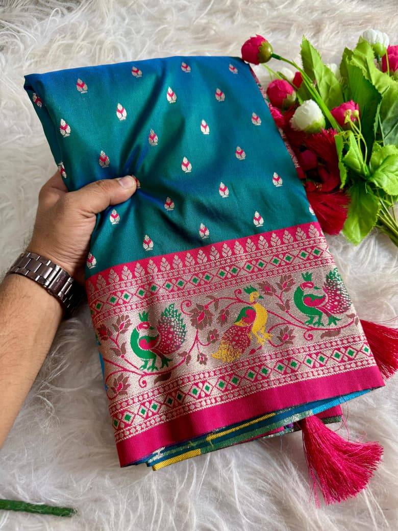 Vv-Regal By Fashid Wholesale 01 To 08 Series Indian Traditional Wear Collection Beautiful Stylish Fancy Colorful Party Wear & Occasional Wear Paithani Silk Sarees At Wholesale Price