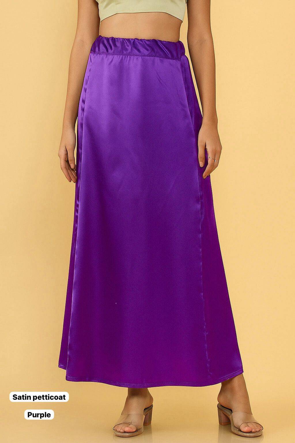 Petticoat By Kaamiri 01 To 20 Series Designer Petticoat Beautiful Collection Occasional Wear & Party Wear Ultra Satin Petticoat At Wholesale Price