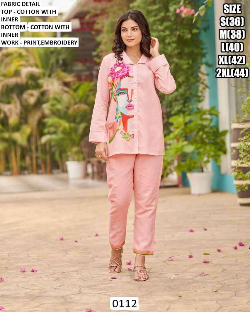 Kimaya By Kaamiri Designer Stylish Fancy Colorful Beautiful Party Wear & Ethnic Wear Collection Premium Cotton Print Co-Ord At Wholesale Price
