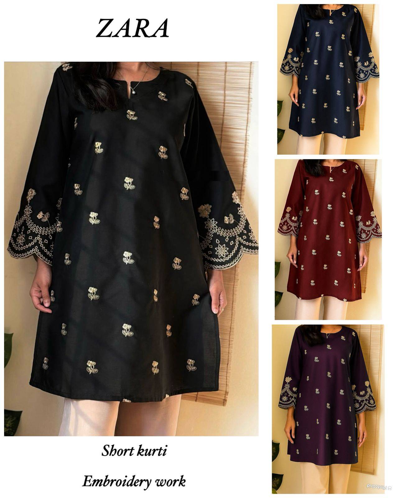 Zara By Kaamiri 01 To 04 Series Designer Collection Beautiful Stylish Fancy Colorful Party Wear & Occasional Wear Heavy Rayon Kurtis At Wholesale Price