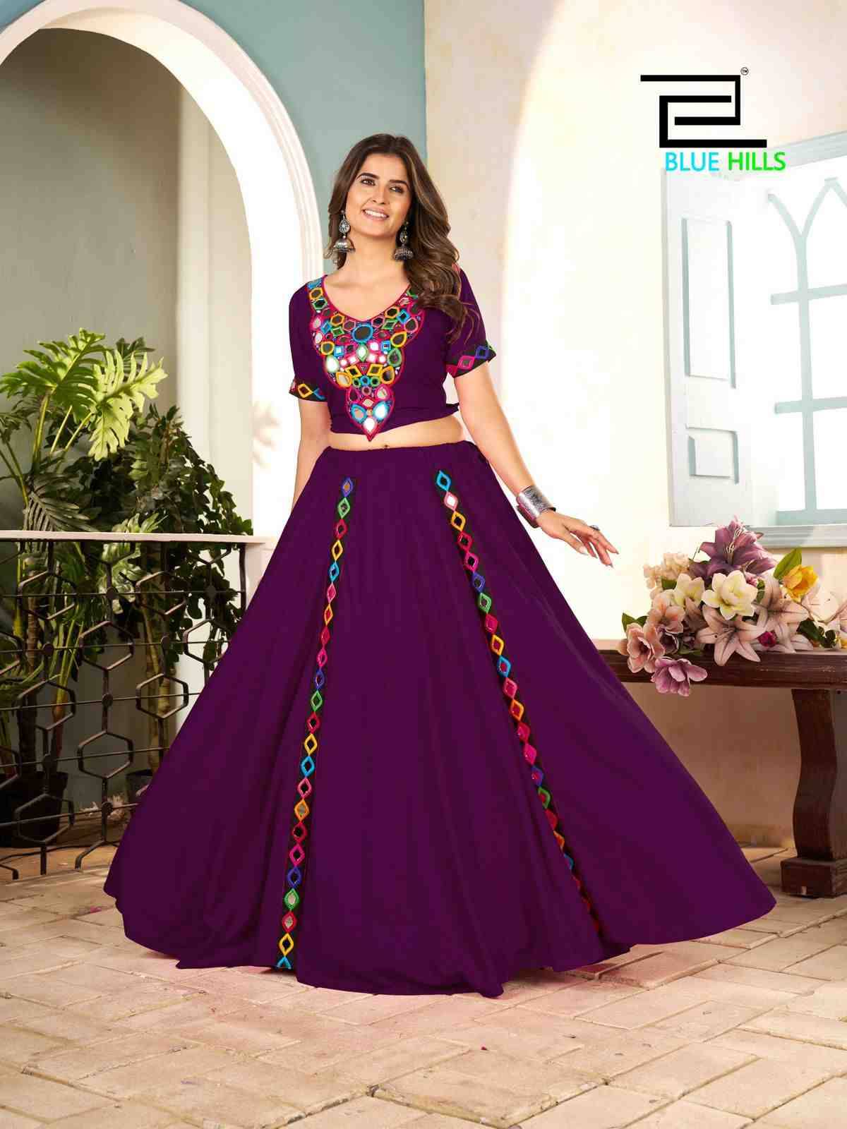 Mohini By Kaamiri 01 To 04 Series Navratri Wear Collection Beautiful Stylish Colorful Fancy Party Wear & Occasional Wear Heavy Rayon Lehengas At Wholesale Price