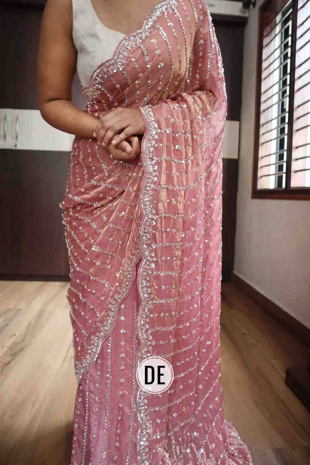Vs-Zeel By Fashid Wholesale 01 To 03 Series Indian Traditional Wear Collection Beautiful Stylish Fancy Colorful Party Wear & Occasional Wear Jimmy Choo Chiffon Silk Sarees At Wholesale Price