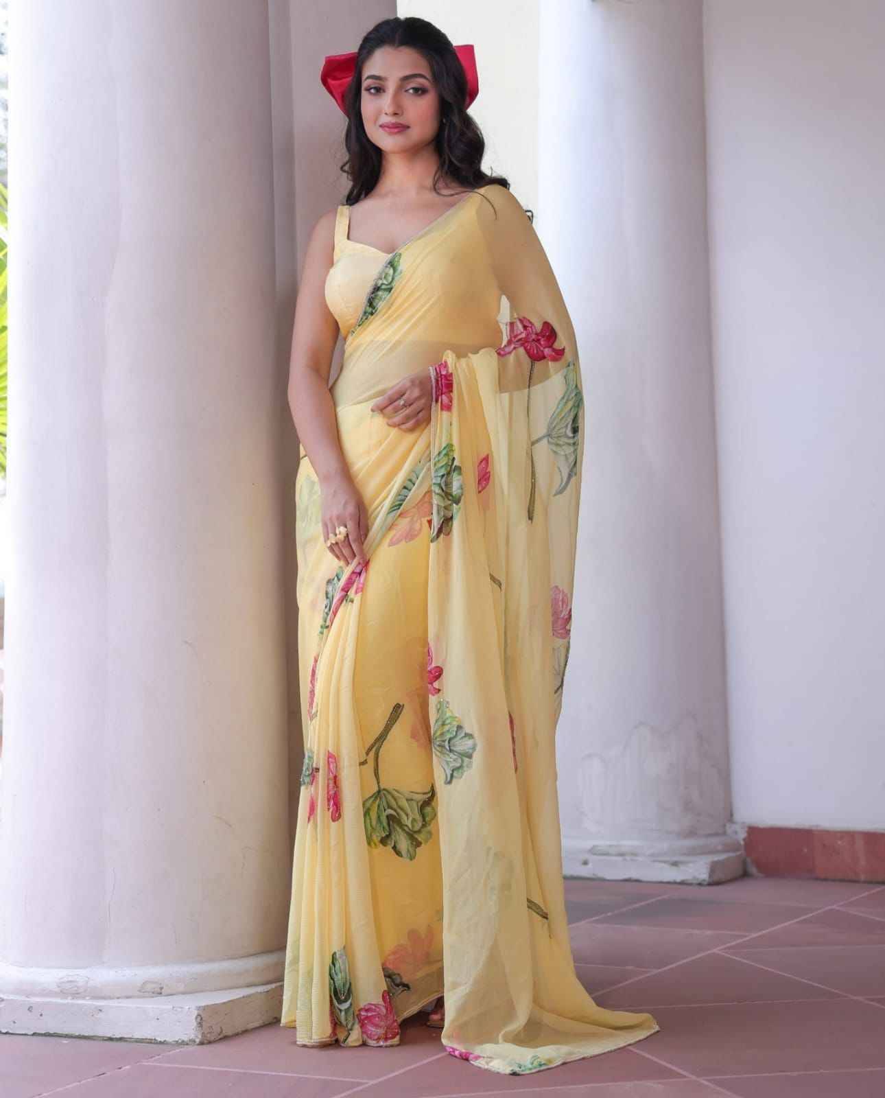 Vs-Madhvi By Fashid Wholesale Indian Traditional Wear Collection Beautiful Stylish Fancy Colorful Party Wear & Occasional Wear Tabby Organza Silk Sarees At Wholesale Price