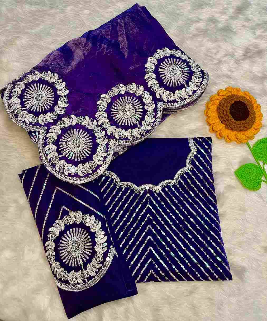 Vs-Trisha By Fashid Wholesale 01 To 04 Series Indian Traditional Wear Collection Beautiful Stylish Fancy Colorful Party Wear & Occasional Wear Premium Fandy Satin Sarees At Wholesale Price