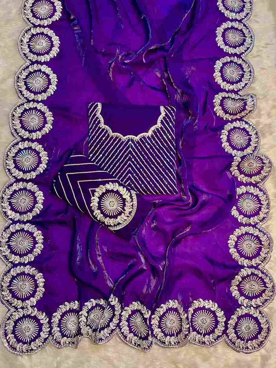 Vs-Trisha By Fashid Wholesale 01 To 04 Series Indian Traditional Wear Collection Beautiful Stylish Fancy Colorful Party Wear & Occasional Wear Premium Fandy Satin Sarees At Wholesale Price