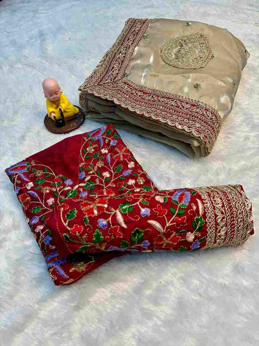 Vs-Biswas By Fashid Wholesale Indian Traditional Wear Collection Beautiful Stylish Fancy Colorful Party Wear & Occasional Wear Premium Jimmy Choo Sarees At Wholesale Price