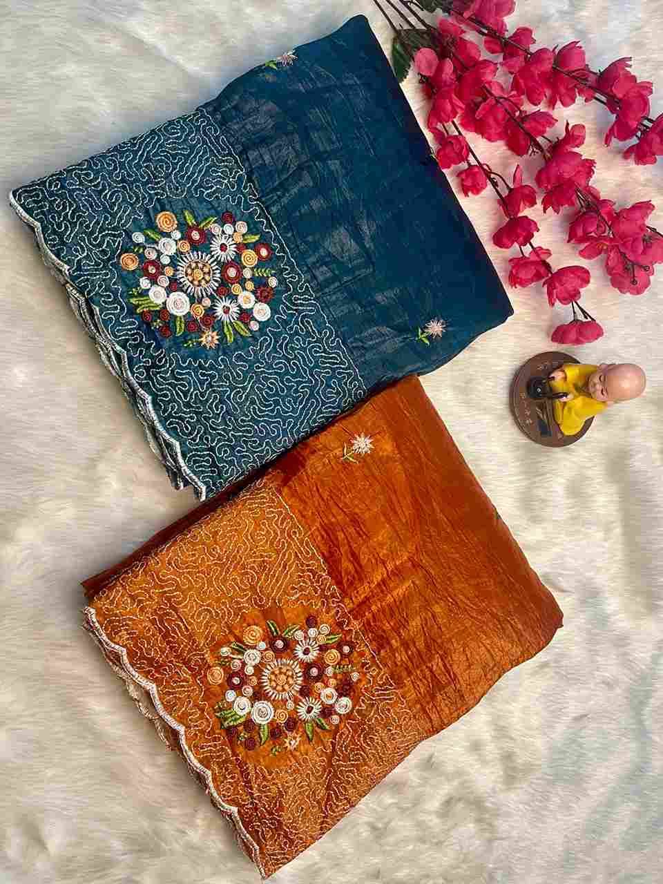 Vs-Maya By Fashid Wholesale Indian Traditional Wear Collection Beautiful Stylish Fancy Colorful Party Wear & Occasional Wear Premium Paper Crush Silk Sarees At Wholesale Price