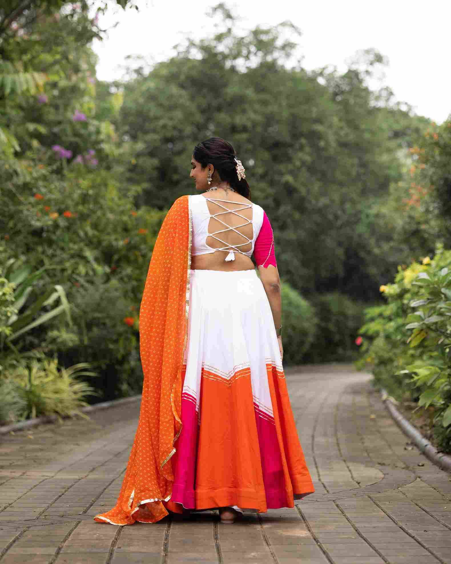 Gr-Gulaboo By Fashid Wholesale Navratri Wear Collection Beautiful Stylish Colorful Fancy Party Wear & Occasional Wear Pure Rayon Cotton Lehengas At Wholesale Price