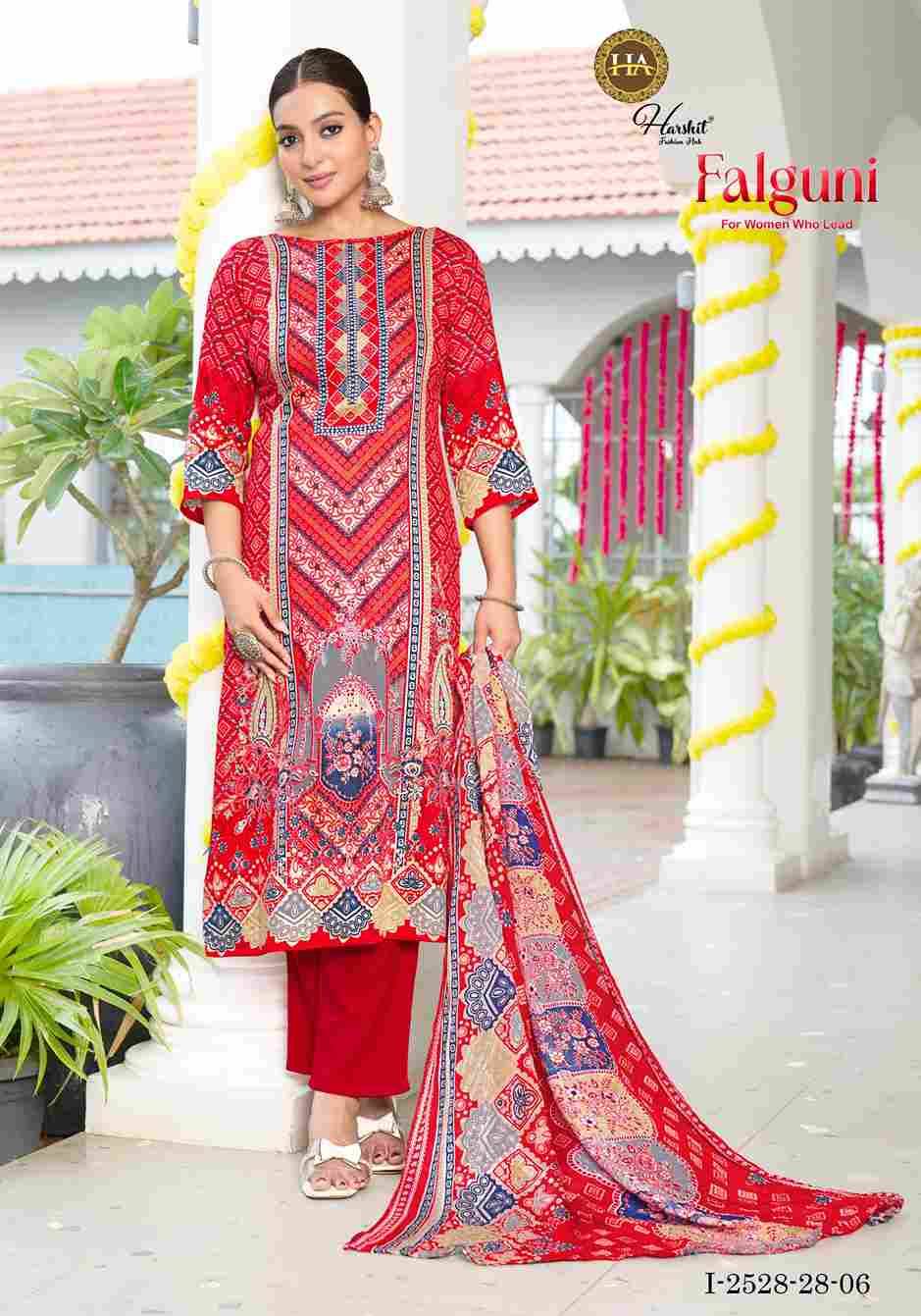 Falguni By Harshit Fashion Hub 2528-28-01 To 2528-28-06 Series Beautiful Festive Suits Stylish Fancy Colorful Casual Wear & Ethnic Wear Pure Jam Print Dresses At Wholesale Price