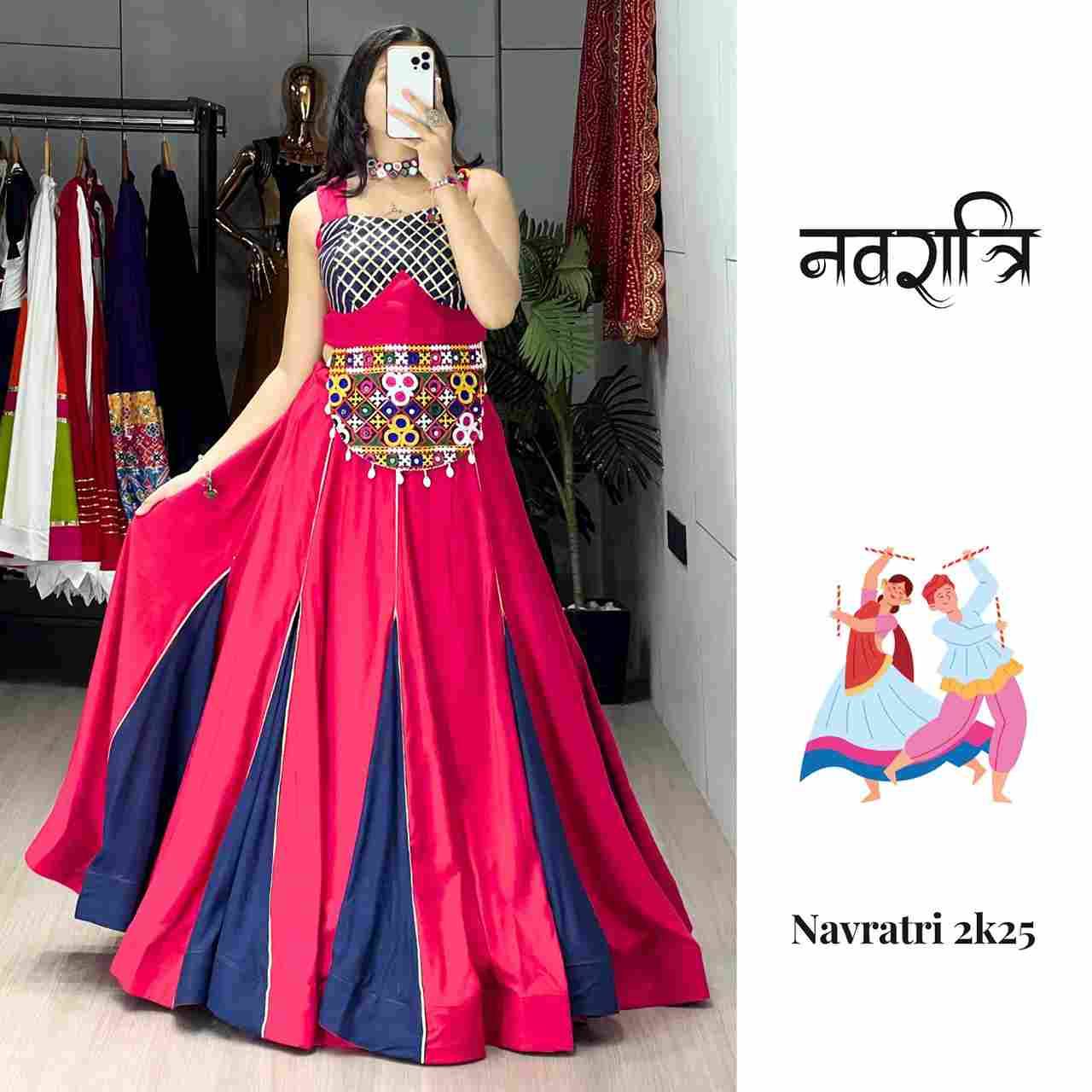 Gr-Sanedo By Fashid Wholesale Navratri Wear Collection Beautiful Stylish Colorful Fancy Party Wear & Occasional Wear Pure Rayon Cotton Lehengas At Wholesale Price