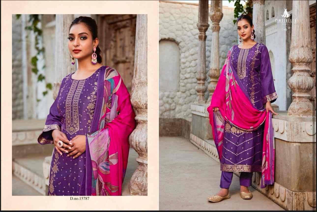 Shehnai By Cinderella 15784 To 15787 Series Beautiful Stylish Festive Suits Fancy Colorful Casual Wear & Ethnic Wear & Ready To Wear Silk Jacquard Dresses At Wholesale Price