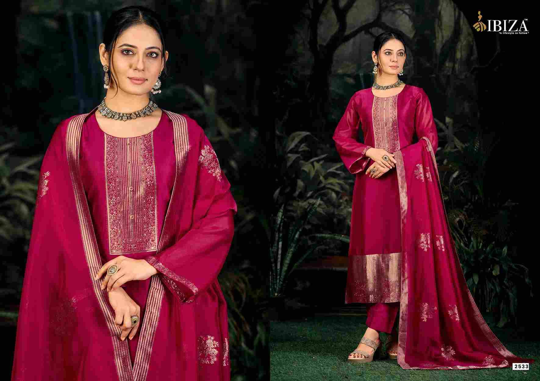 Sindoor By Ibiza 2531 To 2534 Series Designer Festive Suits Beautiful Fancy Stylish Colorful Party Wear & Occasional Wear Pure Bangalori Silk Jacquard Dresses At Wholesale Price