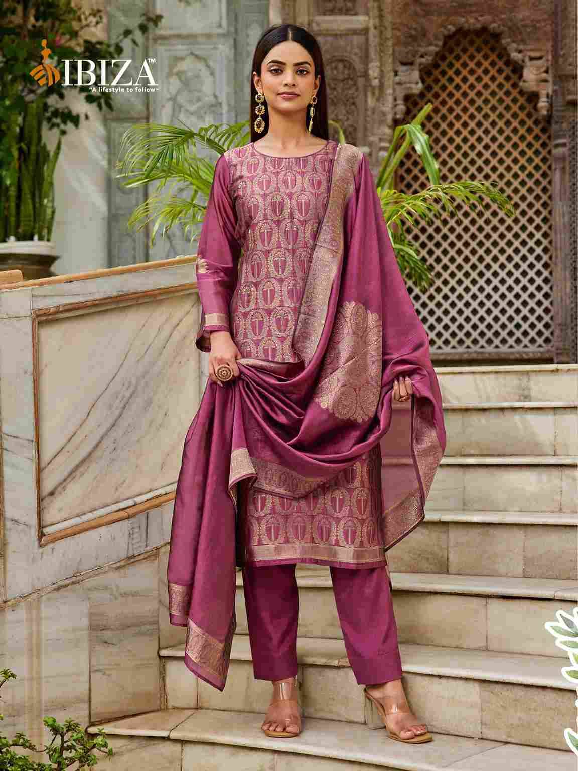 Carol By Ibiza 16022 To 16025 Series Designer Festive Suits Beautiful Fancy Stylish Colorful Party Wear & Occasional Wear Pure Bangalori Silk Jacquard Dresses At Wholesale Price