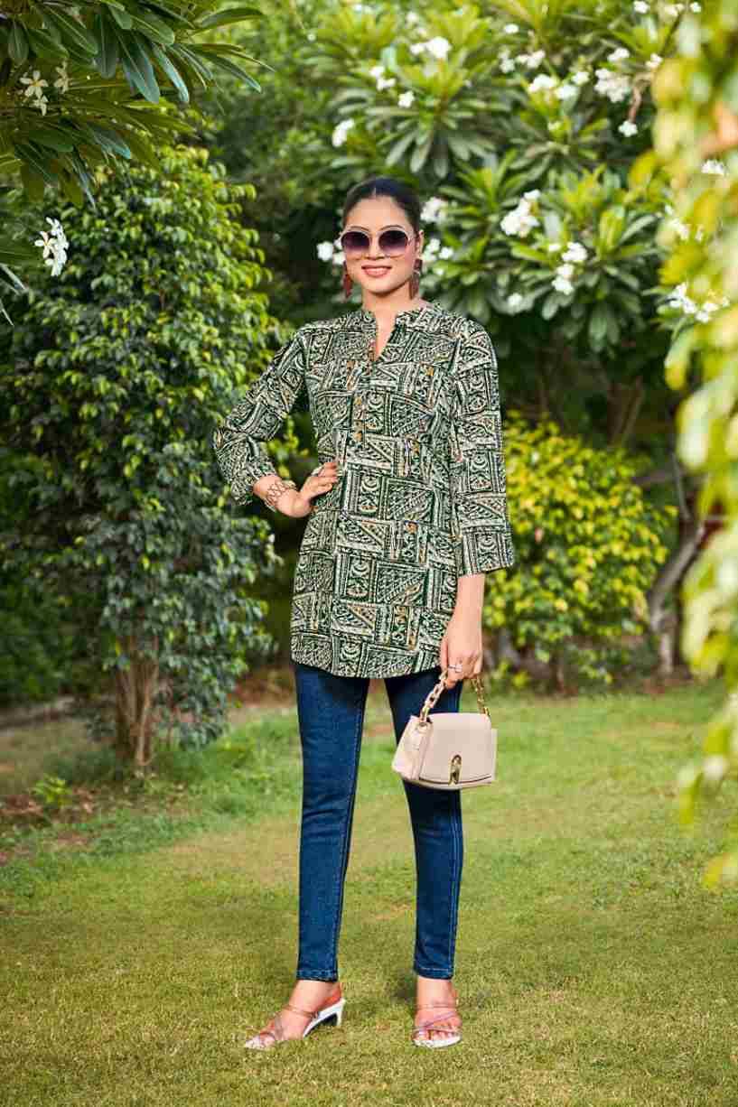 Orio By Tips And Tops 1001 To 1006 Series Designer Stylish Fancy Colorful Beautiful Party Wear & Ethnic Wear Collection Heavy Rayon Tops At Wholesale Price