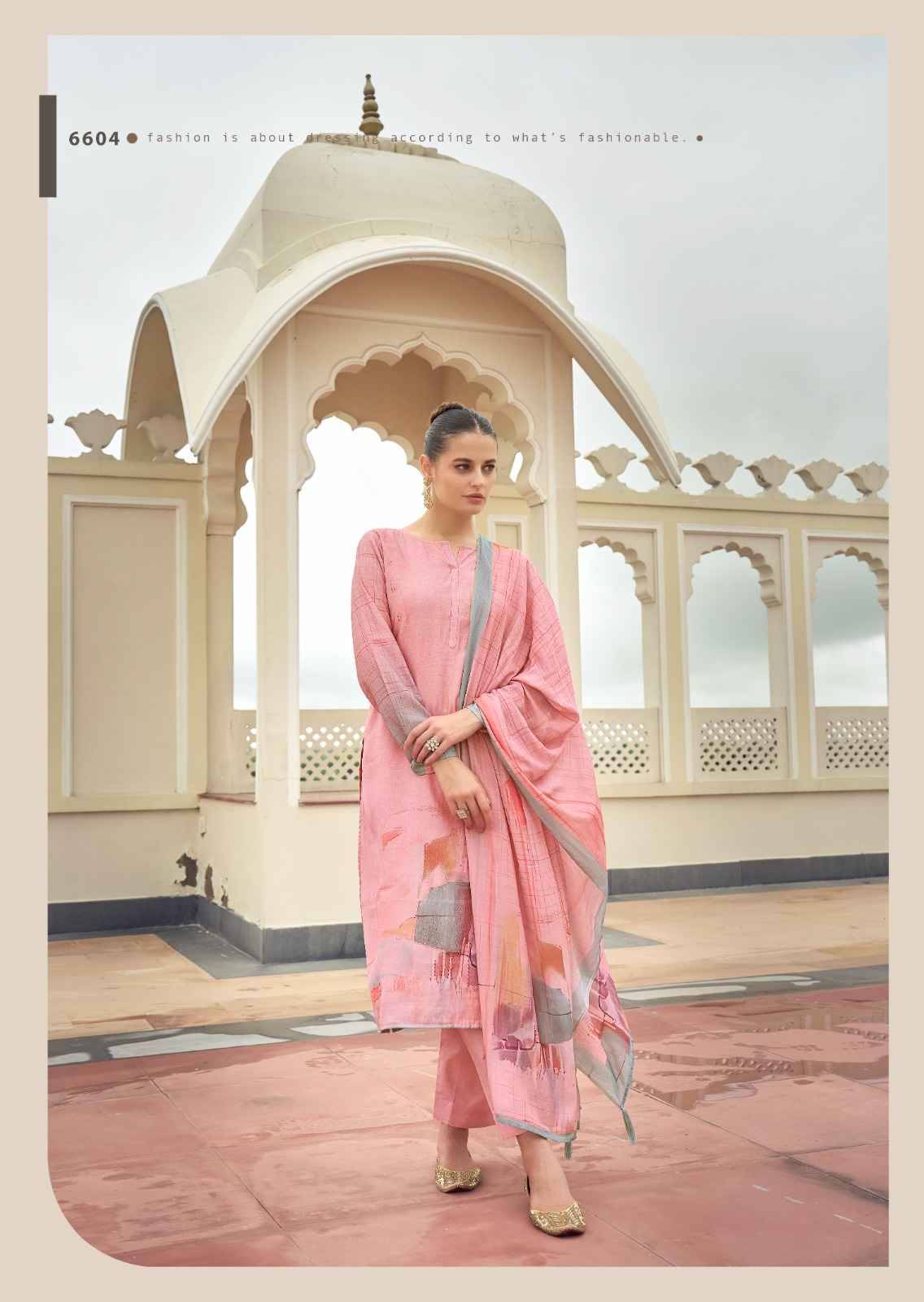 Eknoor By PRM Trendz 6601 To 6606 Series Beautiful Festive Suits Colorful Stylish Fancy Casual Wear & Ethnic Wear Muslin Silk Dresses At Wholesale Price