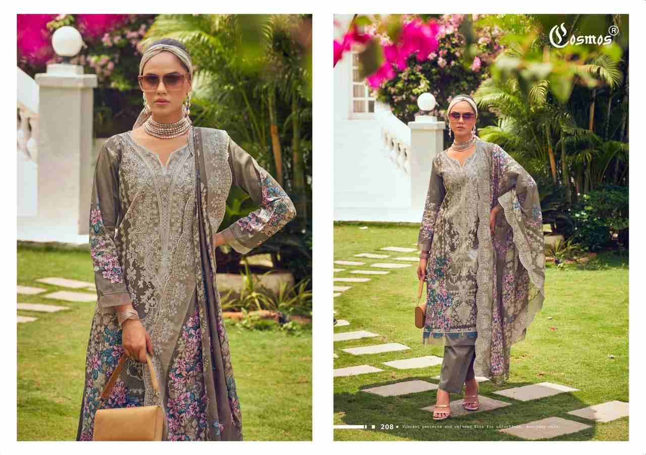 Needle Wonder Vol-2 Nx By Cosmos Beautiful Pakistani Suits Colorful Stylish Fancy Casual Wear & Ethnic Wear Lawn Cotton Embroidered Dresses At Wholesale Price
