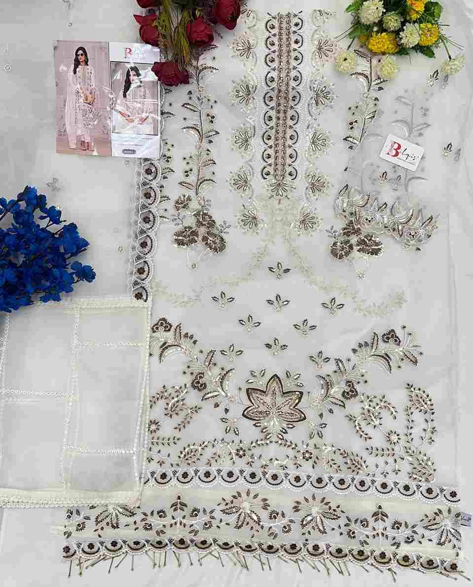 Bilqis 130 Colours By Bilqis 130-A To 130-D Series Beautiful Pakistani Suits Stylish Fancy Colorful Party Wear & Occasional Wear Organza Embroidery Dresses At Wholesale Price