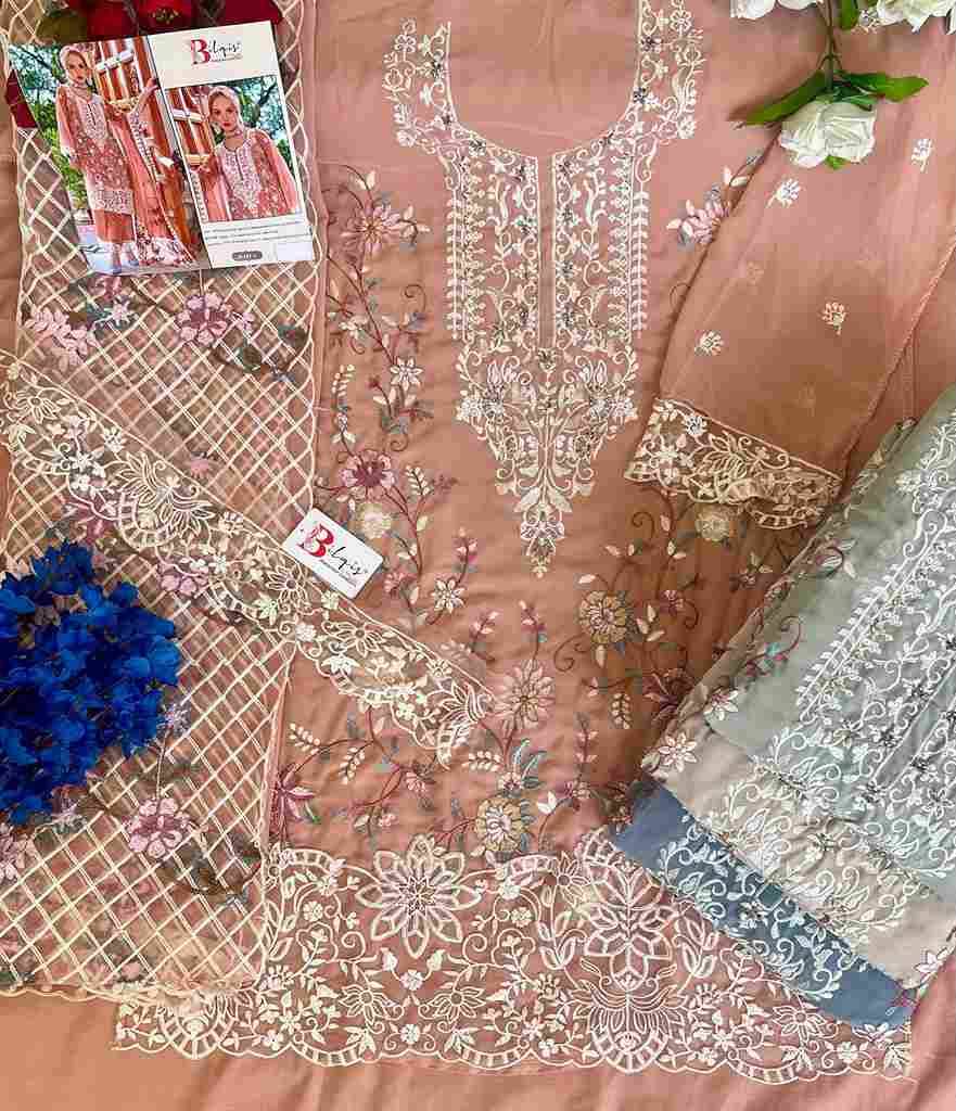 Bilqis 151 Colours By Bilqis 151-A To 151-D Series Beautiful Pakistani Suits Stylish Fancy Colorful Party Wear & Occasional Wear Faux Georgette Embroidery Dresses At Wholesale Price