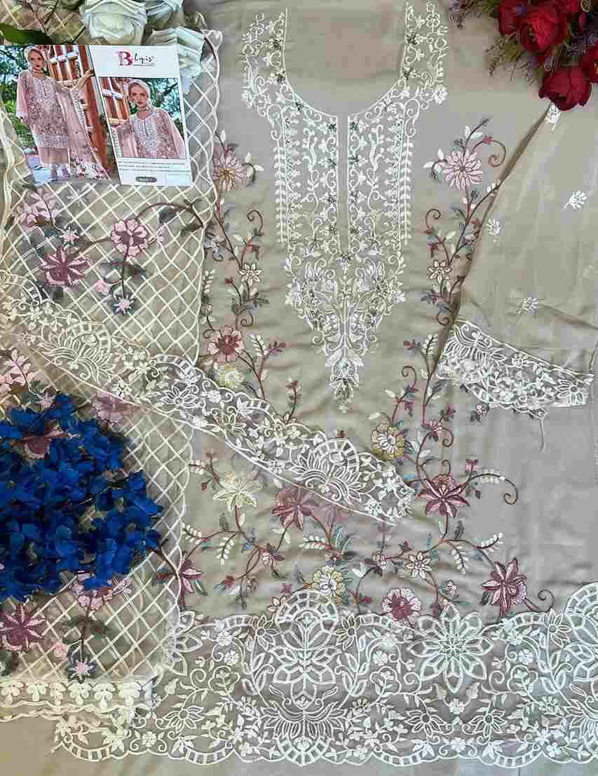 Bilqis 151 Colours By Bilqis 151-A To 151-D Series Beautiful Pakistani Suits Stylish Fancy Colorful Party Wear & Occasional Wear Faux Georgette Embroidery Dresses At Wholesale Price
