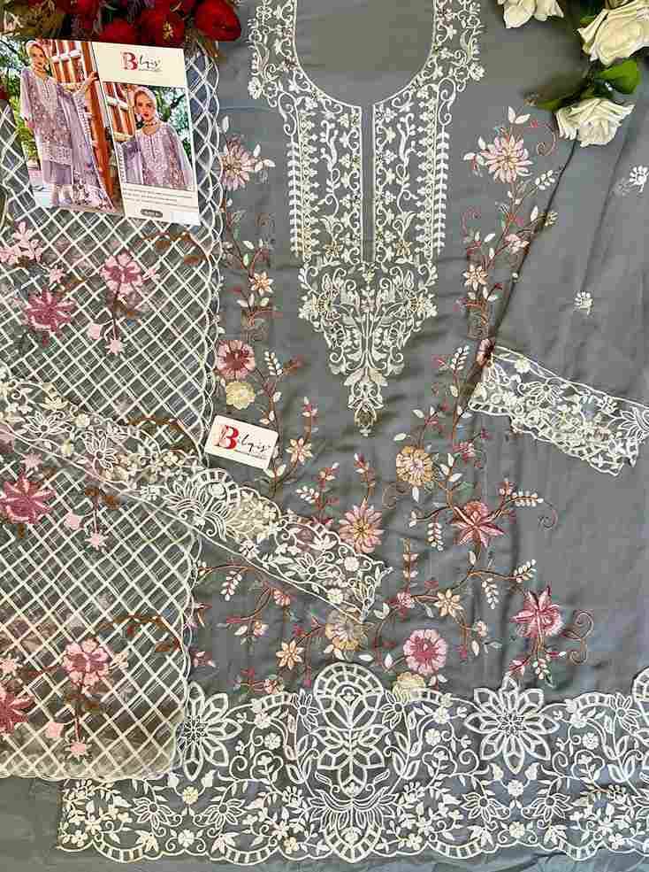Bilqis 151 Colours By Bilqis 151-A To 151-D Series Beautiful Pakistani Suits Stylish Fancy Colorful Party Wear & Occasional Wear Faux Georgette Embroidery Dresses At Wholesale Price