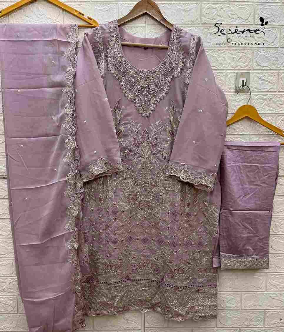 Serene Hit Design S-716 Colours By Serene S-716-A To S-716-D Series Designer Pakistani Suits Beautiful Fancy Colorful Stylish Party Wear & Occasional Wear Georgette Embroidered Dresses At Wholesale Price