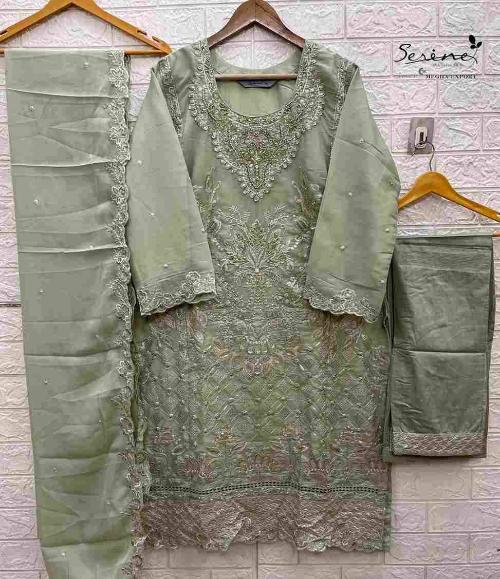 Serene Hit Design S-716 Colours By Serene S-716-A To S-716-D Series Designer Pakistani Suits Beautiful Fancy Colorful Stylish Party Wear & Occasional Wear Georgette Embroidered Dresses At Wholesale Price