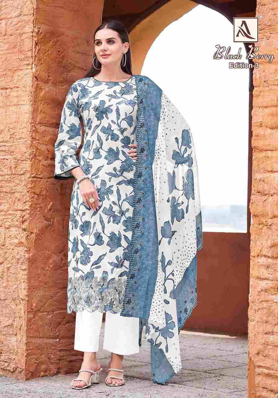 Black Berry Vol-3 By Alok Suit 2019-835-01 To 2019-835-08 Series Beautiful Festive Suits Colorful Stylish Fancy Casual Wear & Ethnic Wear Pure Cambric Cotton Dresses At Wholesale Price