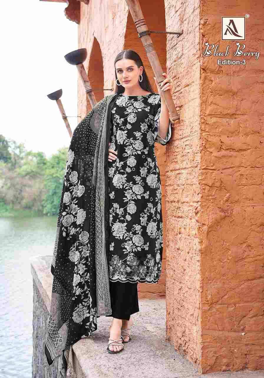Black Berry Vol-3 By Alok Suit 2019-835-01 To 2019-835-08 Series Beautiful Festive Suits Colorful Stylish Fancy Casual Wear & Ethnic Wear Pure Cambric Cotton Dresses At Wholesale Price
