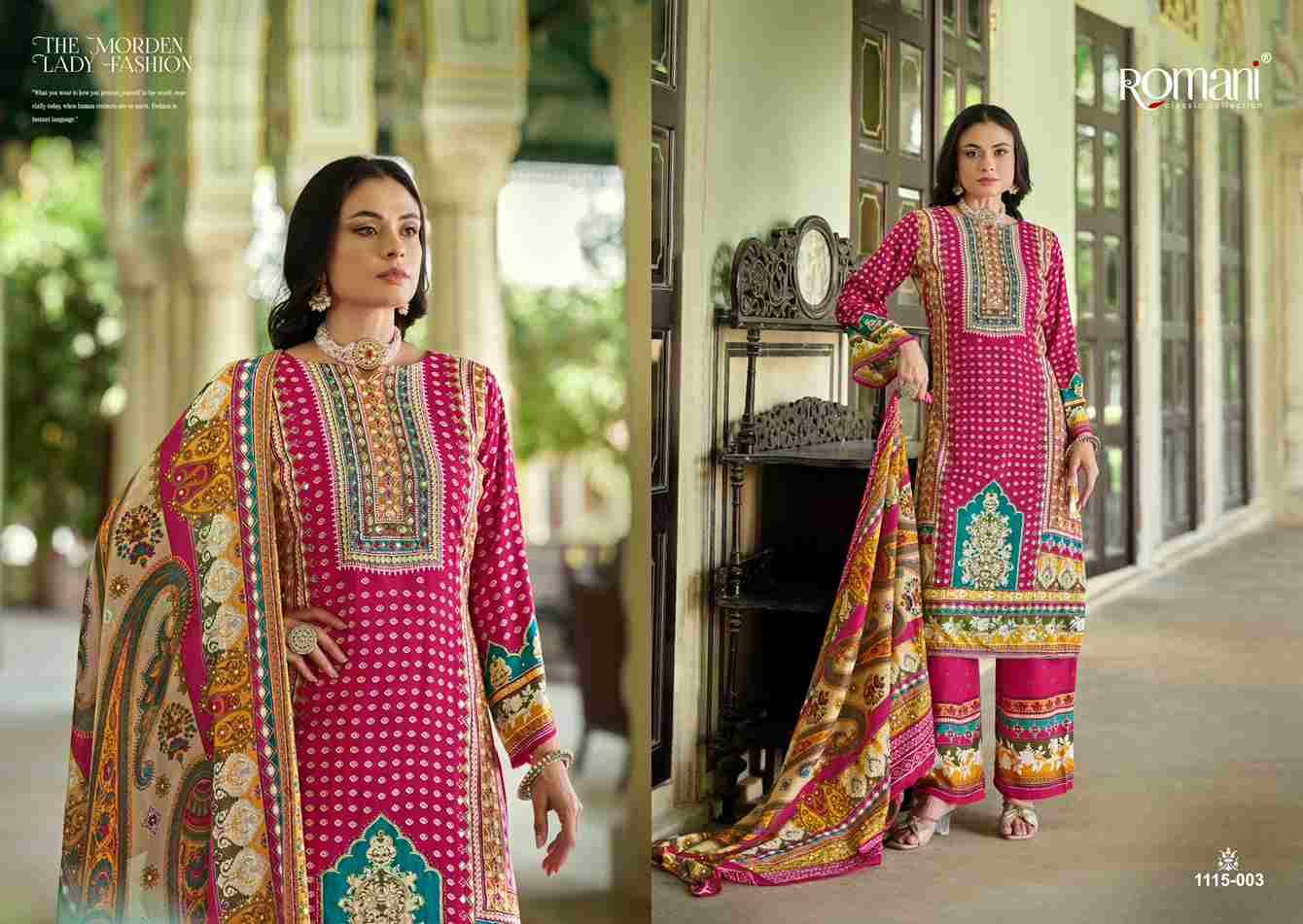Mahira Vol-3 By Romani 1115-001 To 1115-008 Series Beautiful Festive Suits Stylish Fancy Colorful Casual Wear & Ethnic Wear Soft Cotton Print Dresses At Wholesale Price